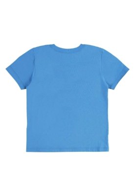 Conjunto Camiseta e Bermuda Bee Loop Azul
