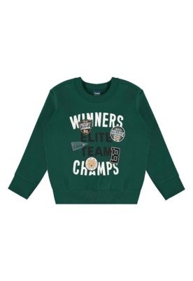 Conjunto Elite Team Blusão Bee Loop Verde