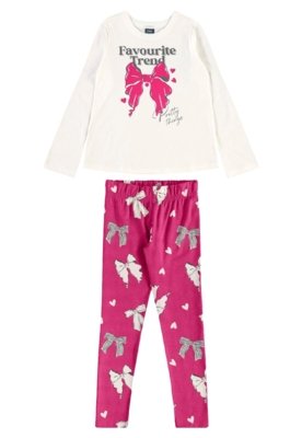 Conjunto Favourite Trend Bee Loop Branco