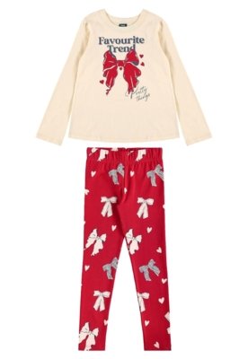 Conjunto Favourite Trend Bee Loop Branco