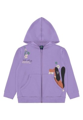 Conjunto Flores & Focinhos Bee Loop Roxo