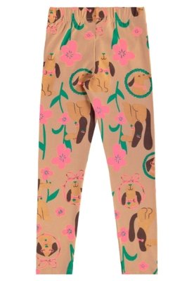 Conjunto Flores e Focinhos Menina Bee Loop Roxo