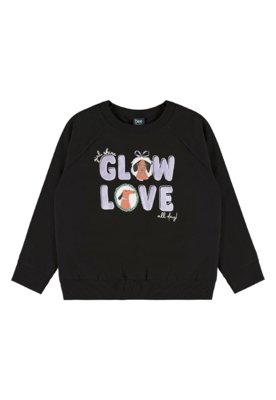 Conjunto Glow Love Legging Bee Loop Preto