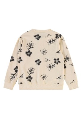 Conjunto Jaqueta Floral e Calça Bee Loop Bege
