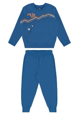 Conjunto Keep It Simple Infantil Bee Loop Marrom