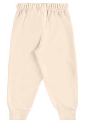 Conjunto Menina Jaqueta e Calça Bee Loop Bege