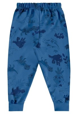 Conjunto Meu Dinossaurinho Infantil Bee Loop Cinza