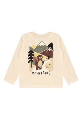 Conjunto Mountain Bear Infantil Bee Loop Branco