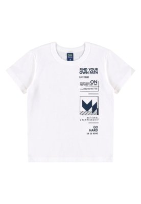 Conjunto Own Your Path Infantil Bee Loop Branco