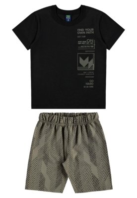 Conjunto Own Your Path Infantil Bee Loop Branco