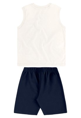 Conjunto Regata Tropical Bermuda Bee Loop Bege