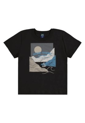Conjunto Regata e Bermuda Bee Loop Preto