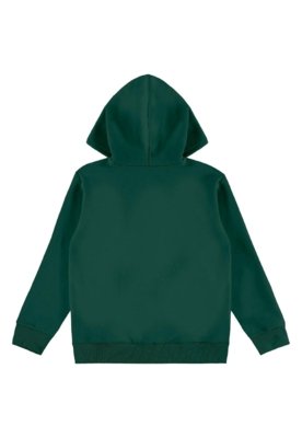 Jaqueta Infantil Unissex em Moletom Bee Loop Rosa