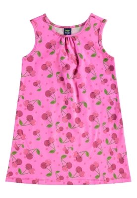 Vestido Cerejinhas Infantil Bee Loop Roxo