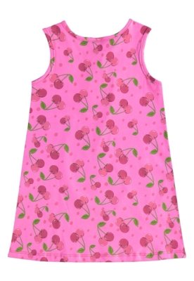 Vestido Cerejinhas Infantil Bee Loop Roxo