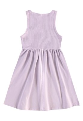 Vestido Regata Infantil Bee Loop Roxo
