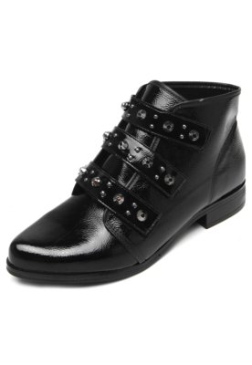 bota beira rio tachas preta