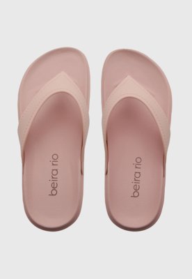Chinelo Feminino Beira Rio Dedo Clássica Rosa