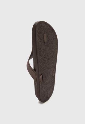 Chinelo Feminino Beira Rio Fivela Marrom
