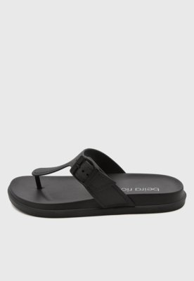 Chinelo Feminino Beira Rio Tiras Preto