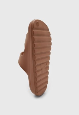 Chinelo Slide Feminino Beira Rio Fivelas Nude