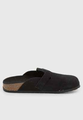 Clog Feminino Beira Rio Fivela Preto