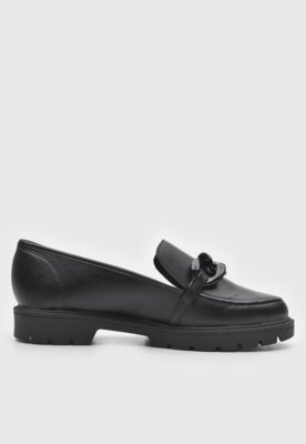 Mocassim Beira Rio Corrente Preto