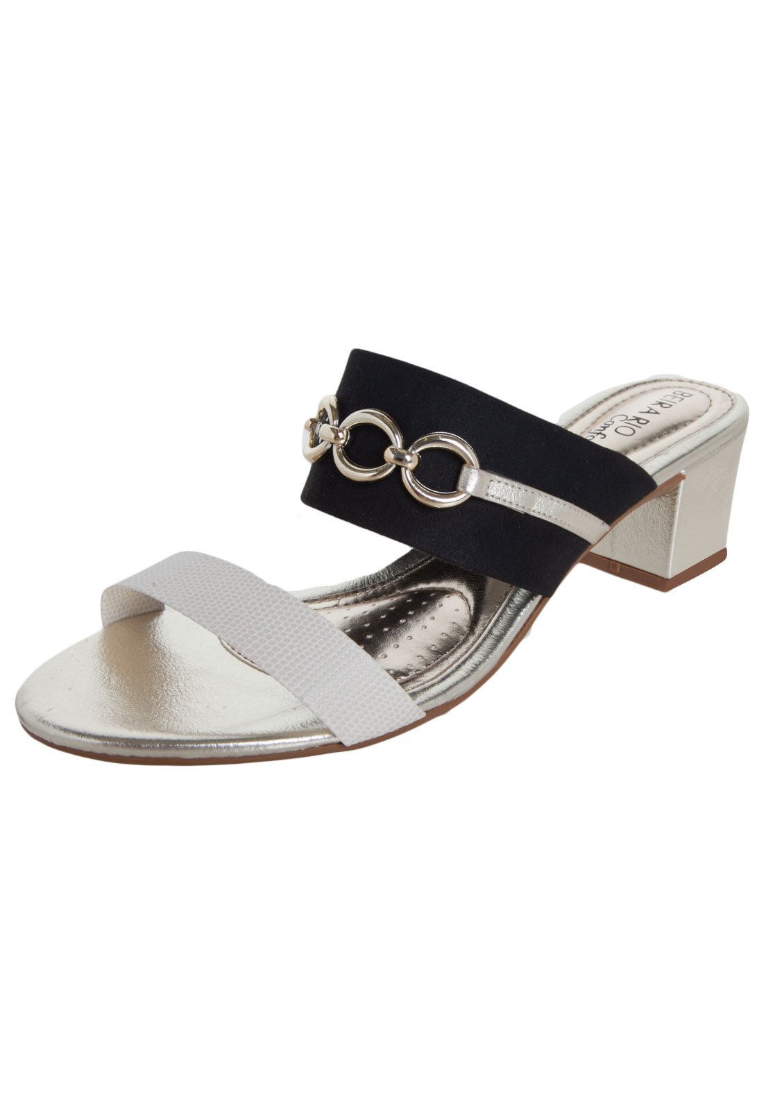 Mule Beira Rio Baixinha Nude - Compre Agora | Dafiti Brasil