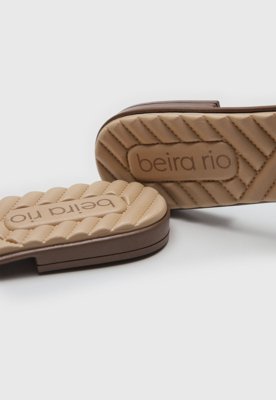 Rasteira Feminina Beira Rio Aberta Nude