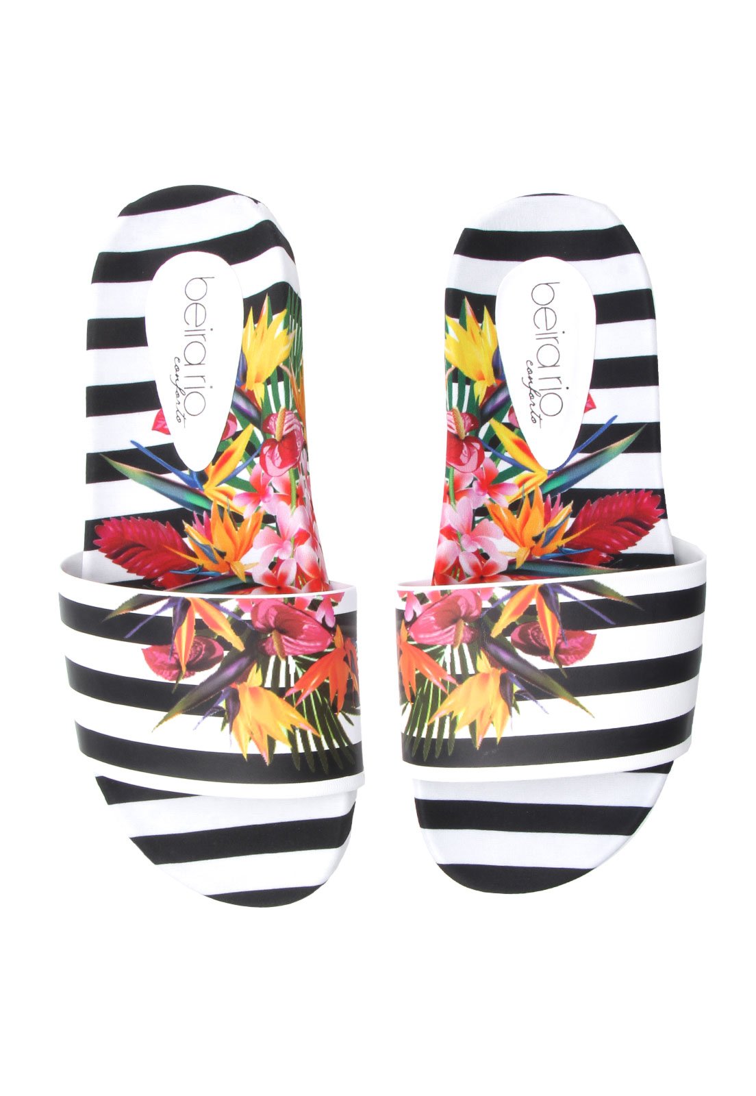 sandalia beira rio floral