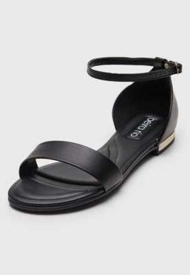 Rasteirinha Beira Rio Lisa Preto