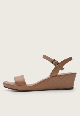 Sandália Beira Rio Lisa Nude - Compre Agora | Dafiti Brasil