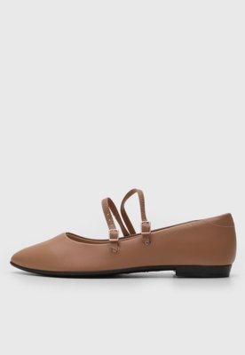 Sapatilha Beira Rio Boneca Nude - Compre Agora | Dafiti Brasil