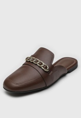 Sapatilha Feminina Beira Rio Mule Marrom