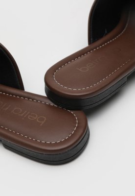 Sapatilha Feminina Beira Rio Mule Marrom