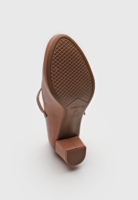 Scarpin Beira Rio Boneca Nude