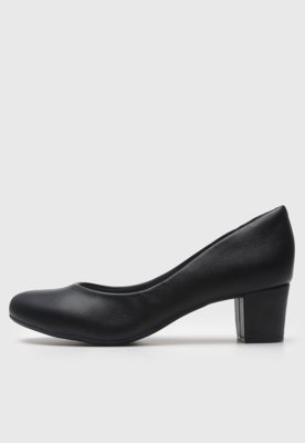 Scarpin Beira Rio Clean Preto