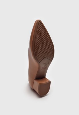 Scarpin Beira Rio Liso Nude