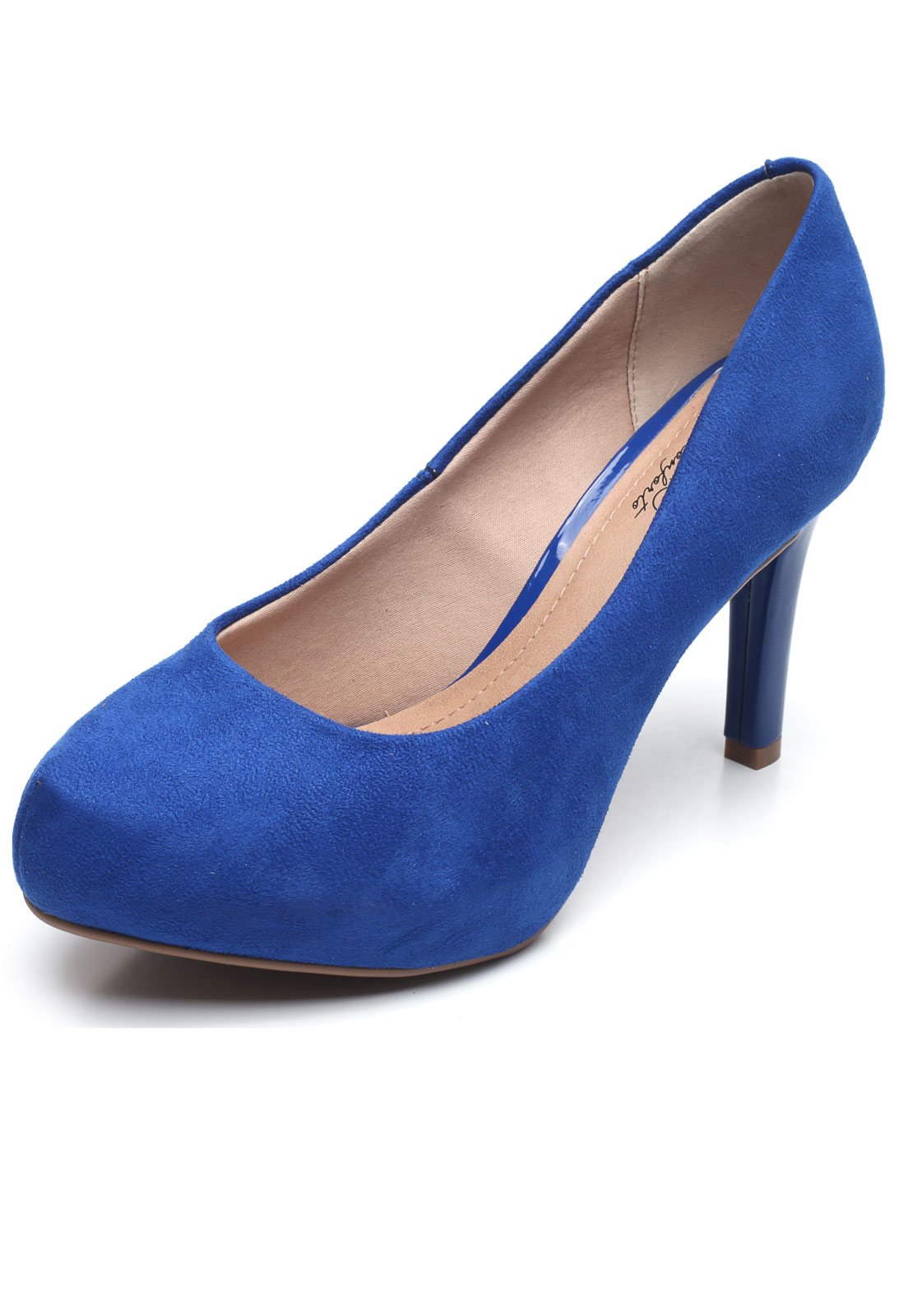 scarpin beira rio azul