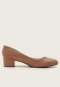 Scarpin Beira Rio Salto Grosso Nude - Marca Beira Rio