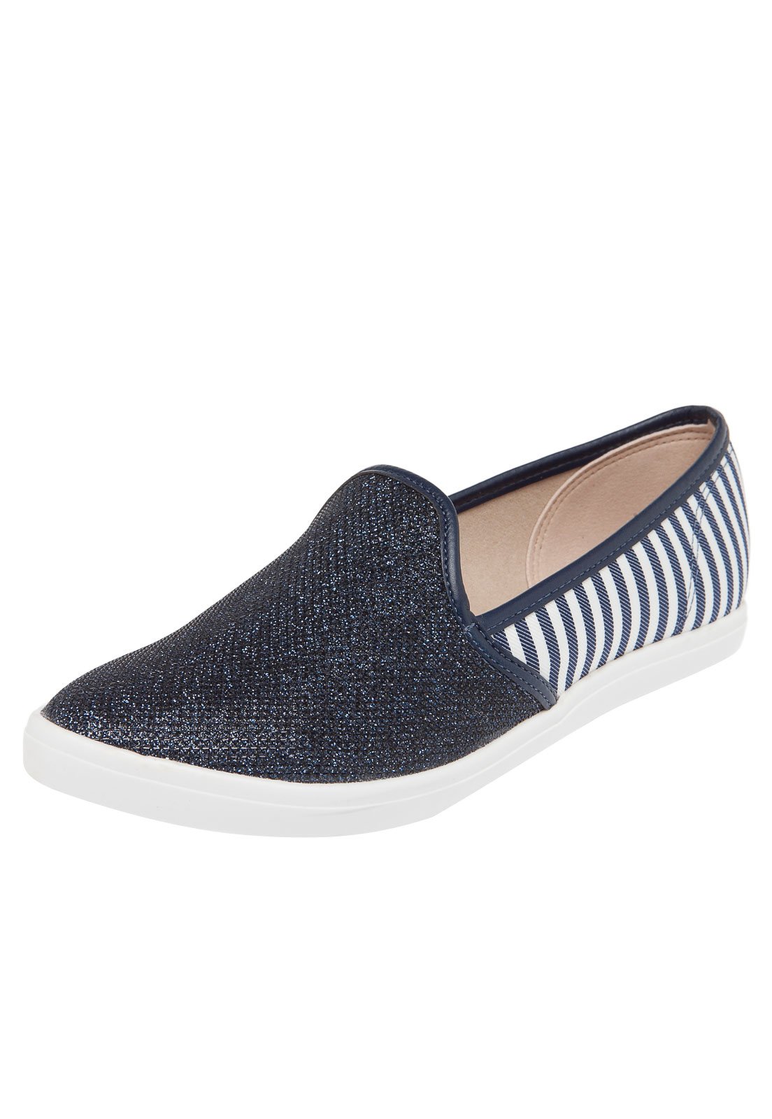 slipper azul marinho