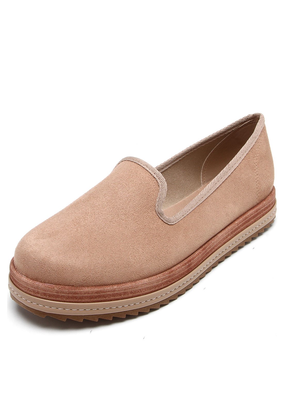 sandália fake suede sola corda beira rio