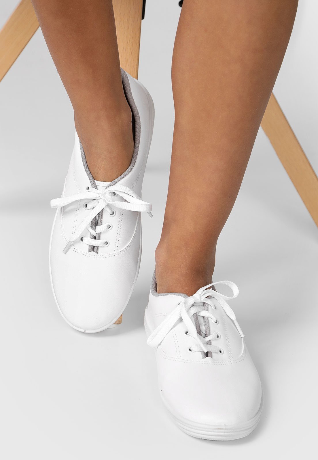 Casual Tênis DAFITI SHOES Fosco Branco - Compre Agora