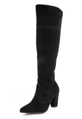 bota bico fino de amarrar
