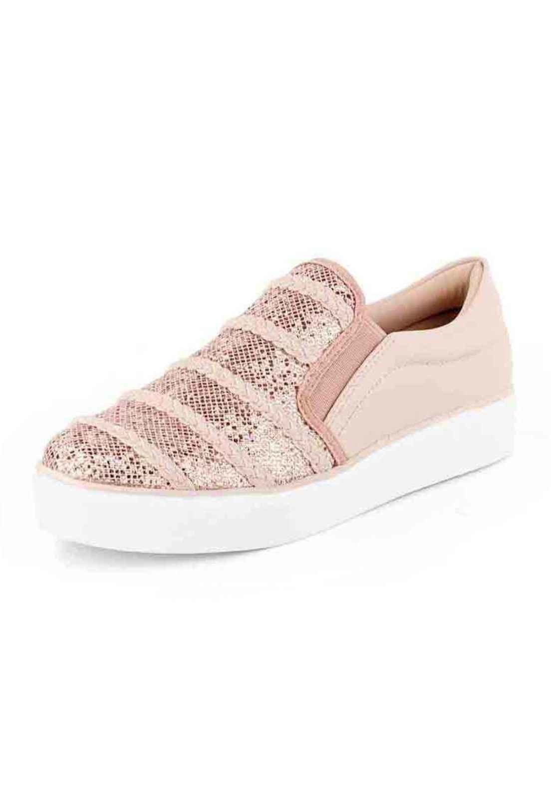 tenis slip on rose