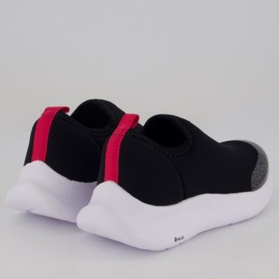 Tênis Bibi Action Juvenil Preto e Rosa