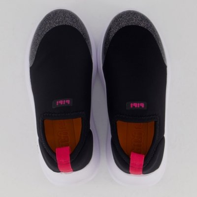 Tênis Bibi Action Juvenil Preto e Rosa