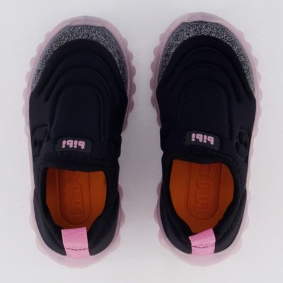Tênis Bibi Roller Celebration 3.0 Infantil Preto e Rosa