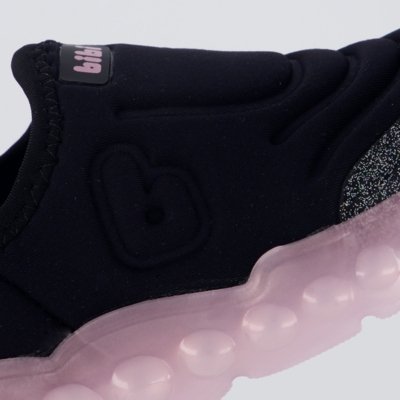 Tênis Bibi Roller Celebration 3.0 Infantil Preto e Rosa