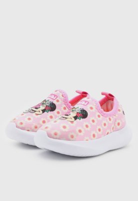 Tênis Infantil Bibi Floral Rosa